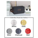 Personalized Canvas Toiletry Bag