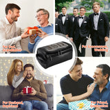 Personalized Men's Leather Toiletry Bag