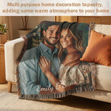 Personalized Blanket with Picture Text