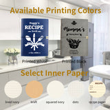 Personalized Leather Recipe Book