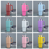 Personalized 40oz Stainless Steel Tumbler, Fit for Car Holder