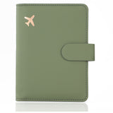 Personalised Durable Leather Passport Cover, Custom Luggage Tag Set with Name