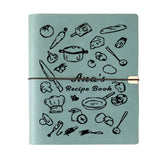 Personalized Leather Recipe Book