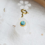 Personalized Gold Charm Necklace, Handmade Necklaces, DIY Ruby Charm Necklace