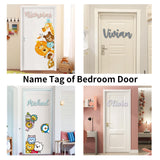 Personalized Acrylic Plate Name Sign丨Customized Acrylic Plate Name Letters
