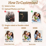 Custom Building Brick Puzzles from Photos Personalized Picture Block Puzzle with Text Custom Picture Gifts for Couple Family Friends Personalized Anniversary Birthday Gifts DIY Home Decor