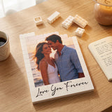 Custom Building Brick Puzzles from Photos Personalized Picture Block Puzzle with Text Custom Picture Gifts for Couple Family Friends Personalized Anniversary Birthday Gifts DIY Home Decor