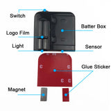2Pcs Custom Logo LED Projector Car Door Step Courtesy Welcome Lights