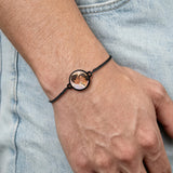 Personalized Heat Activated Hidden Photo Adjustable Bracelets for Women Men