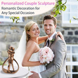 Romantic Couple Modern Sculpture Home Decor