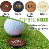Personalized Golf Ball Markers Set of 2