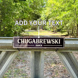 Personalized Metal Sign