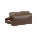 Personalized Toiletry Bag Customizable PU Leather Bag Dopp Kit Waterproof Wash Bag Suitable