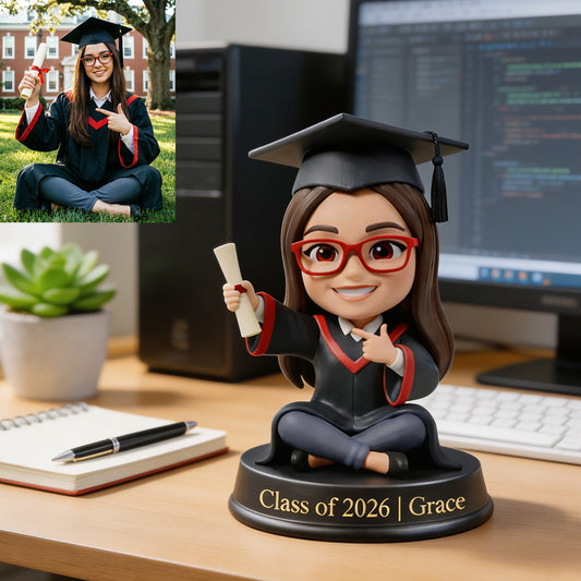 Personalized 3D Figurine from Photo Full Personalized Statue Sculpture Gifts Based on Your Photos for Boyfriend Husband Friends Custom Gifts for Father's Day Birthday Christmas Anniversary