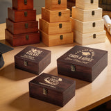 Personalized Graduation Wooden Keepsake Box Custom Engraved Memory Box with Name Storage Boxes for High School College Graduates Cap and Gown Photos Letters Graduation Gifts-for Him Her