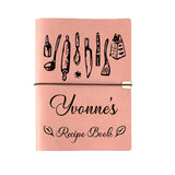 Personalized Leather Recipe Book