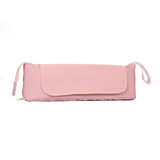 Personalized Heat-Resistant Hair Tools Travel Bag – Custom Birth Flower & Name Organizer for Dyson, Shark & Hot Tools
